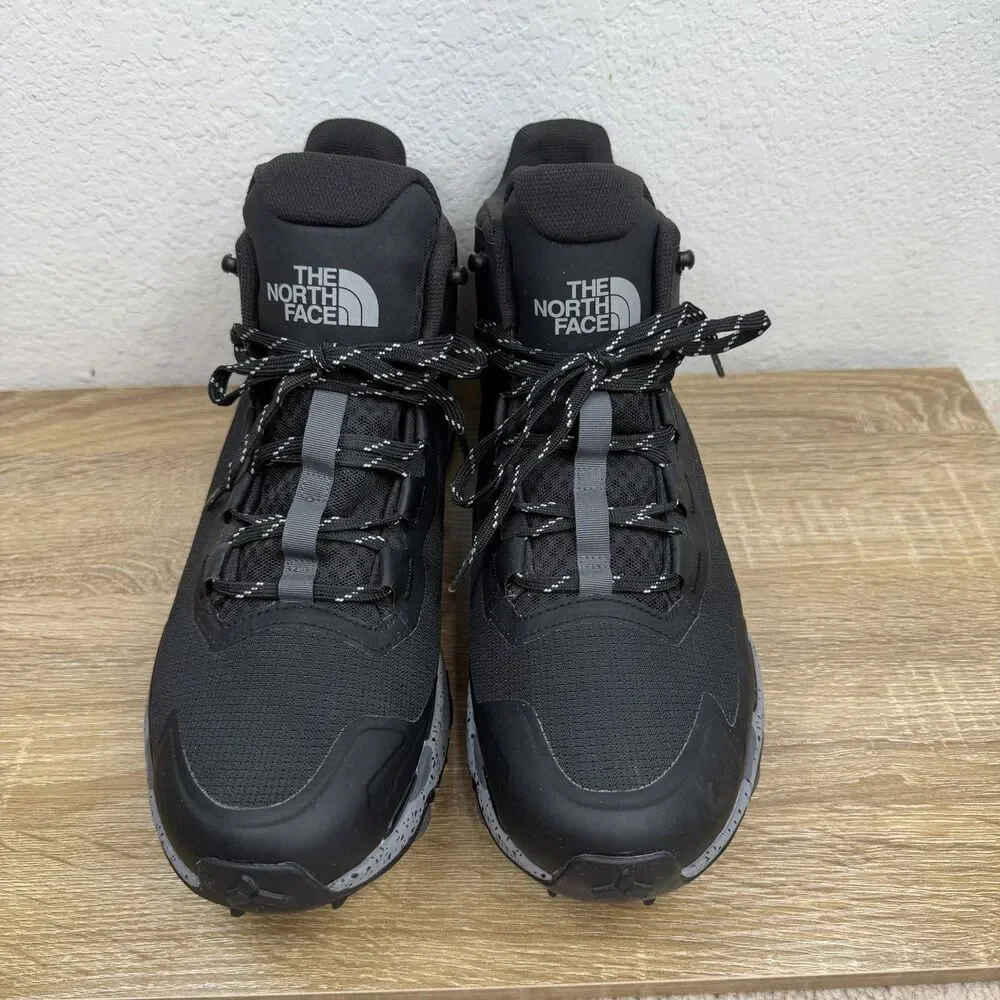 The North Face Men's Vectiv Exploris Mid Futurelight Boots Size 14 Black Outdoor